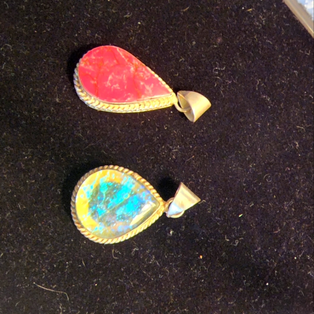 Handmade Semi Precious Stone Pendants